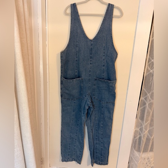 Pants - Blue Denim Overalls